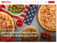 Website Screenshot Big T's Pizza