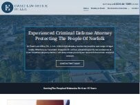 Website Screenshot Ewalt Law Office