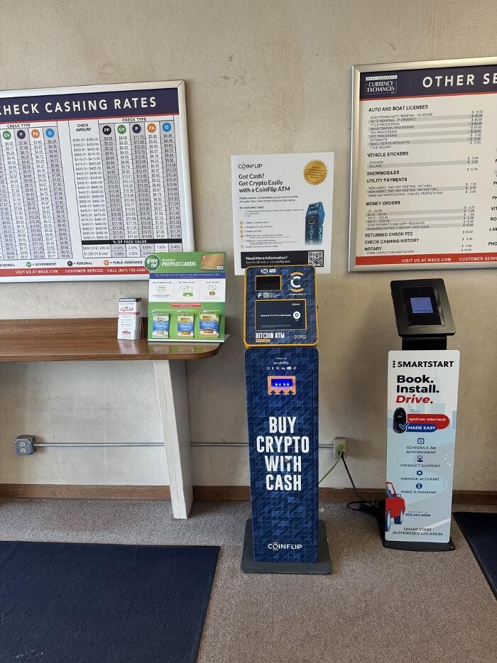 Images CoinFlip Bitcoin ATM - Tri-City Currency Exchange, Inc. (St. Charles)