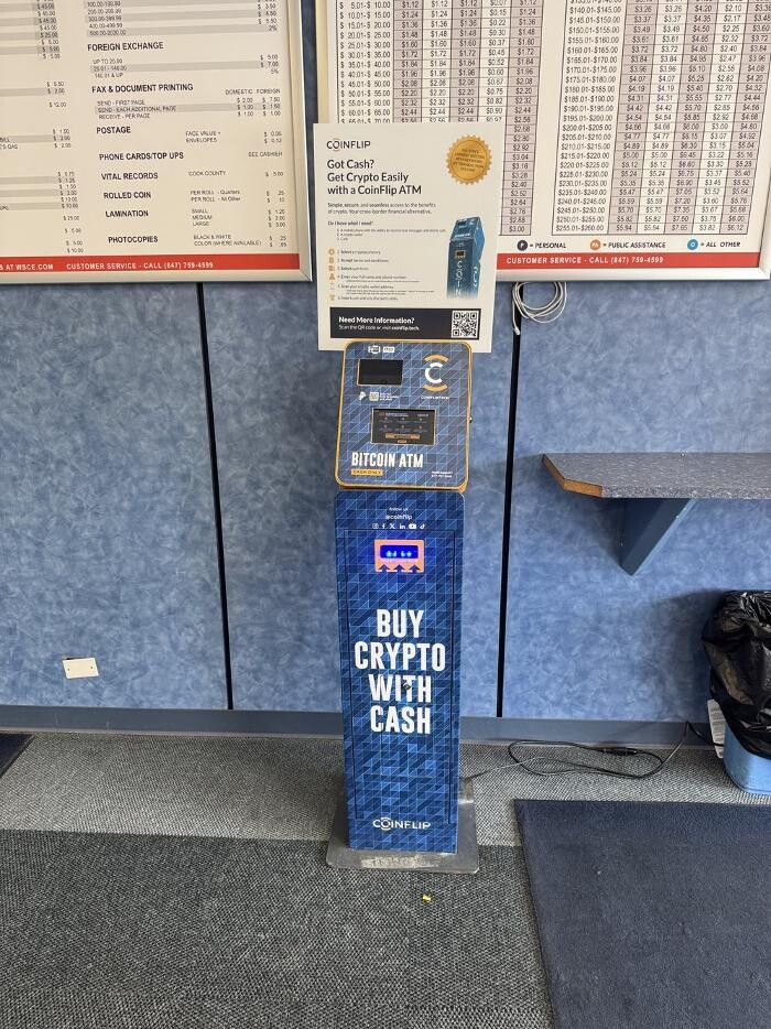Images CoinFlip Bitcoin ATM - New 75th & Janes Currency Exchange, Inc. (Woodridge)