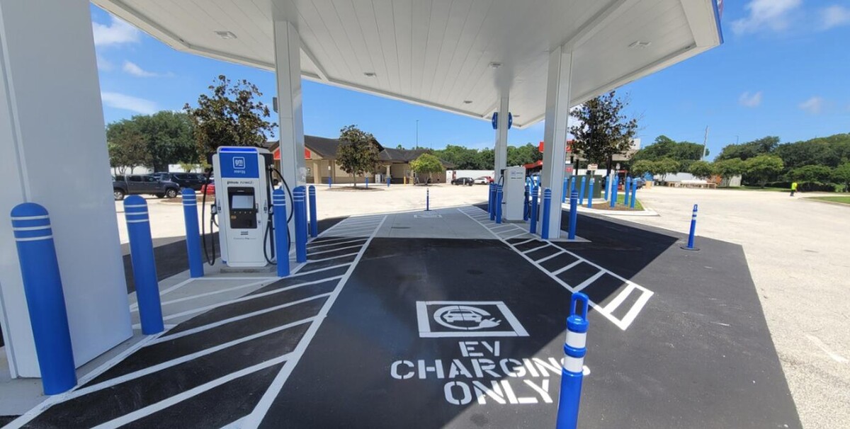 Images EVgo Car Charging Station
