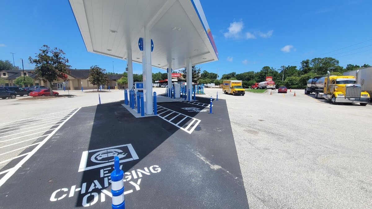 Images EVgo Car Charging Station