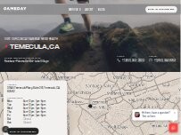 Website Screenshot Gameday Men's Health Temecula, CA