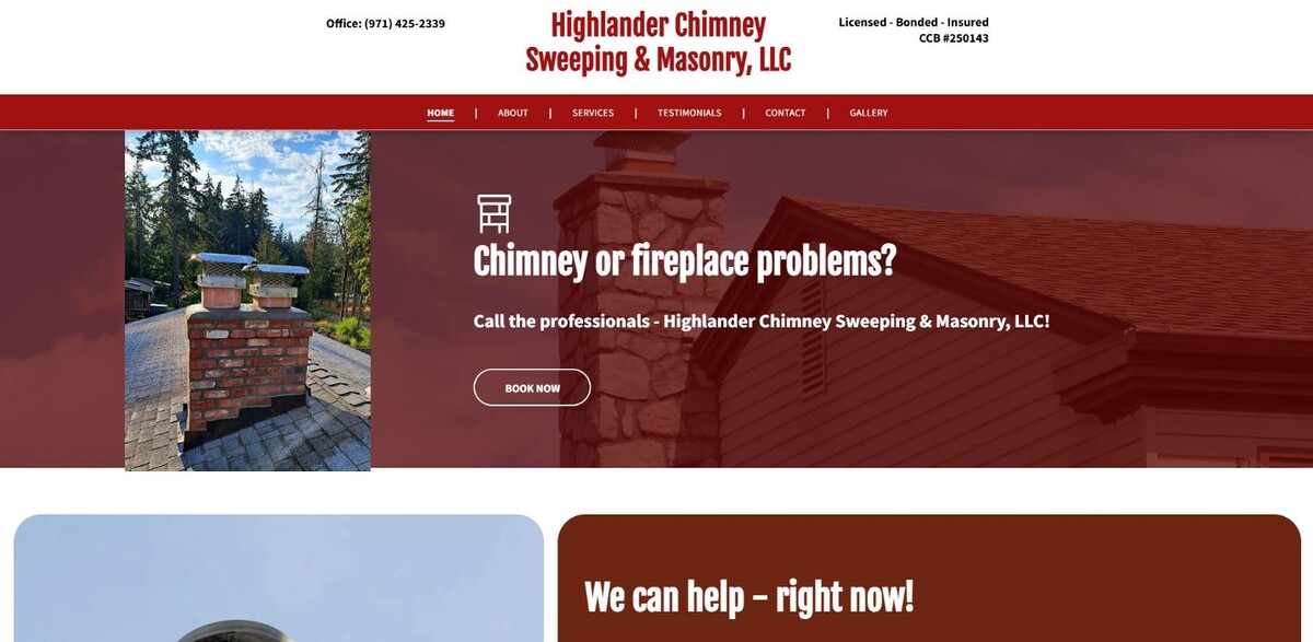 Images Highlander Chimney Sweeping & Masonry, LLC