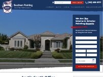 Website Screenshot Southern Painting Austin South