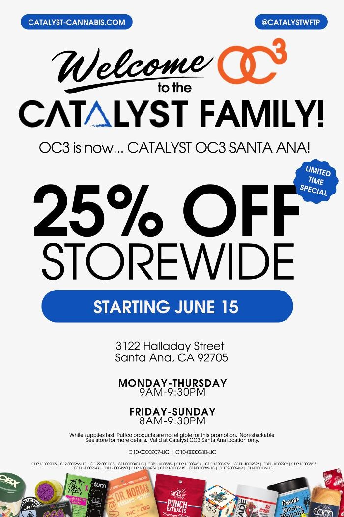 Images Catalyst Cannabis Dispensary Santa Ana OC3