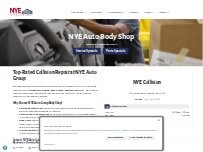 Website Screenshot NYE Ford Collision