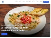 Website Screenshot Oceans 13 Sports Grill & Bar