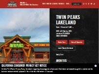 Website Screenshot Twin Peaks