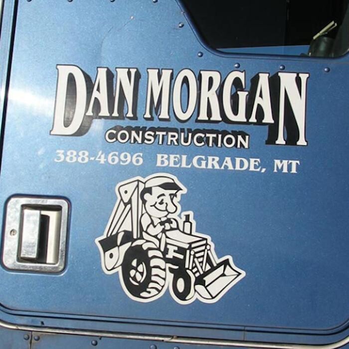 Dan Morgan Construction Logo