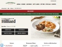 Website Screenshot Carrabba's Italian Grill