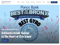 Website Screenshot Little Greece