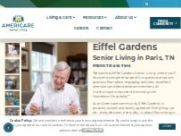 Website Screenshot Eiffel Gardens