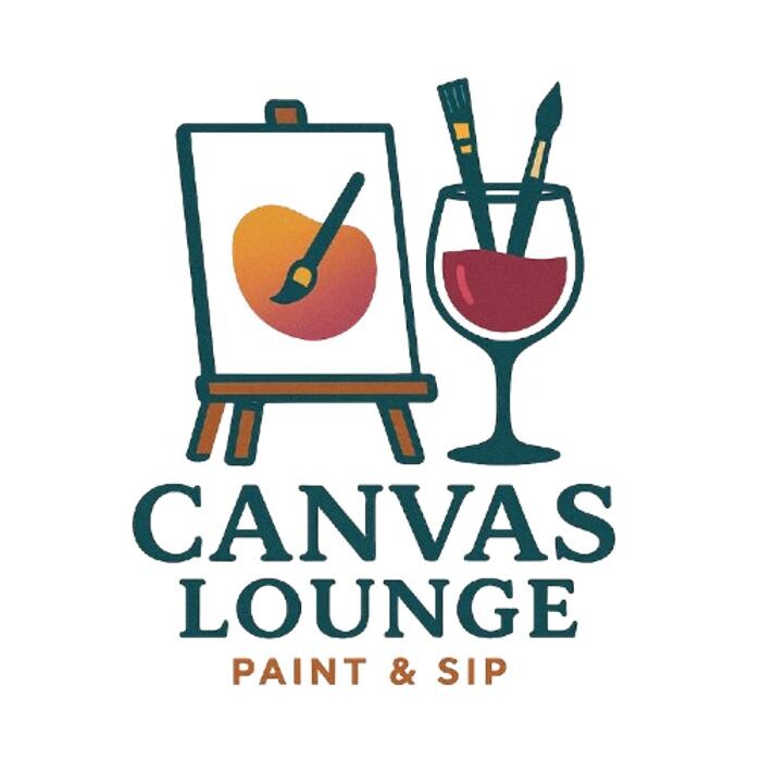 Canvas Lounge - Paint & Sip Logo