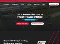 Website Screenshot Buchanan Hauling and Rigging, Inc.