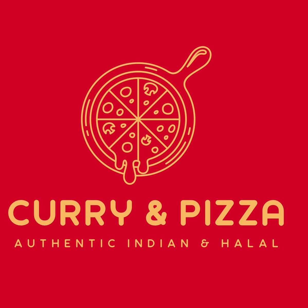 India's Halal Curry & Pizza Logo
