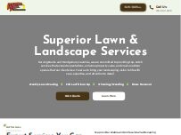 Website Screenshot Leading Edge Landscape And Design
