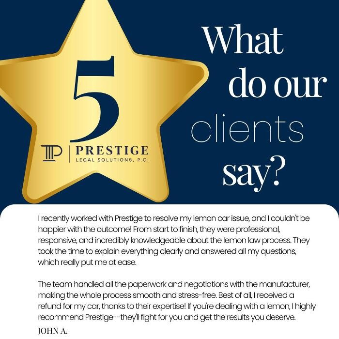 Images LemonLaws.com by Prestige Legal Solutions, P.C.