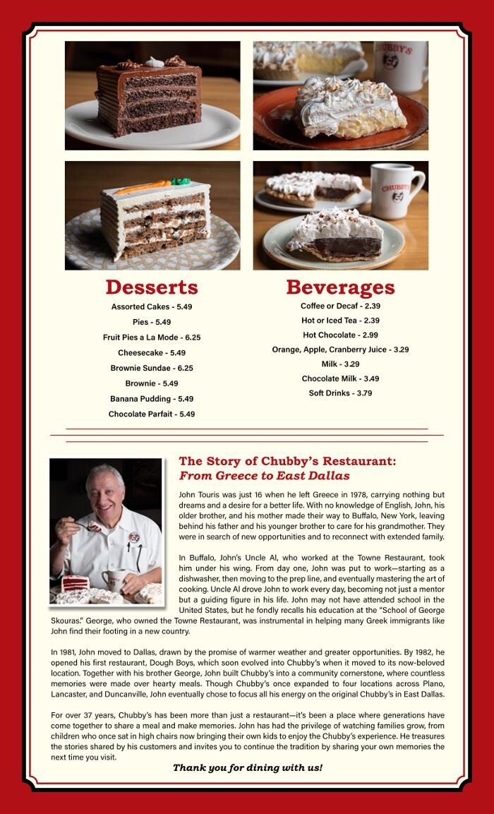 Images Chubby's Restaurant