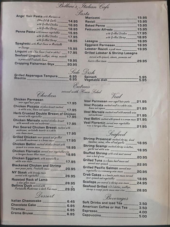 Images Bellini's Italian Cafe and Bar