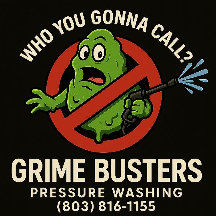Grime Busters Pressure Washing Logo