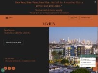 Website Screenshot Vivien Apartments