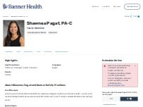 Website Screenshot Shawnea Natasha Pilialoha Calano Pagat, PAC