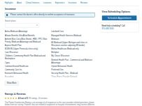 Website Screenshot Alexandra Klippel, PA-C