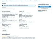 Website Screenshot Donald Hartig, MD