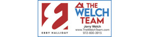 Ebby Halliday - Rockwall - Jerry Welch, REALTORr Logo