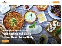 Website Screenshot Silav Cafe&Grill