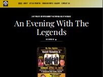 Website Screenshot An Evening With The Legends