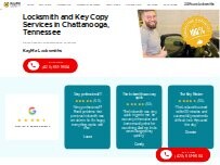 Website Screenshot KeyMe Locksmiths