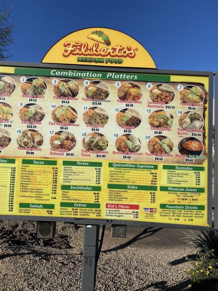 Images Filiberto's Mexican Food