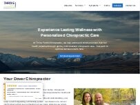 Website Screenshot Thrive Family Chiropractic