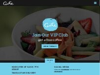 Website Screenshot Cenote