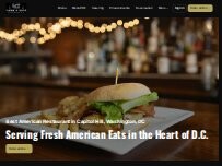 Website Screenshot Hawk N Dove Capitol Hill DC