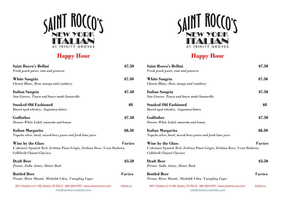 Images Saint Rocco's New York Italian