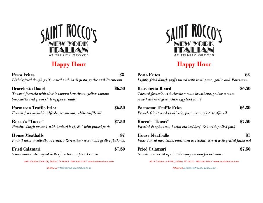 Images Saint Rocco's New York Italian