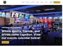 Website Screenshot Hot Pockets Sports Bar