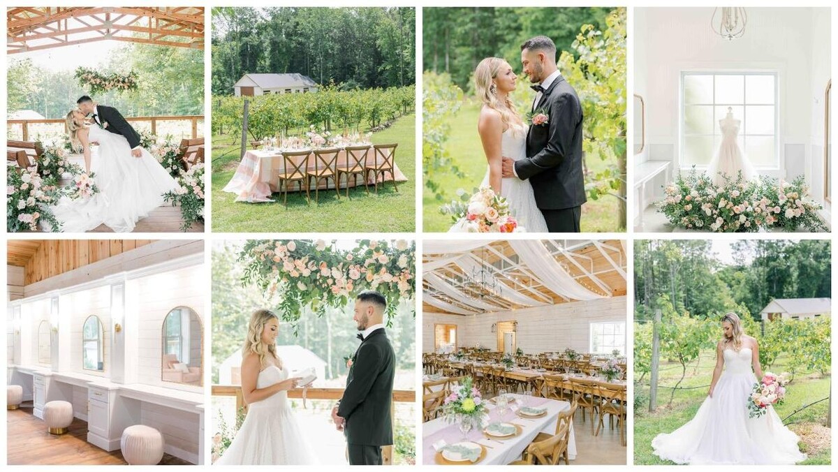 Images Koury Farms Weddings & Events, LLC