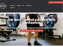 Website Screenshot Whole Strength Physical Therapy