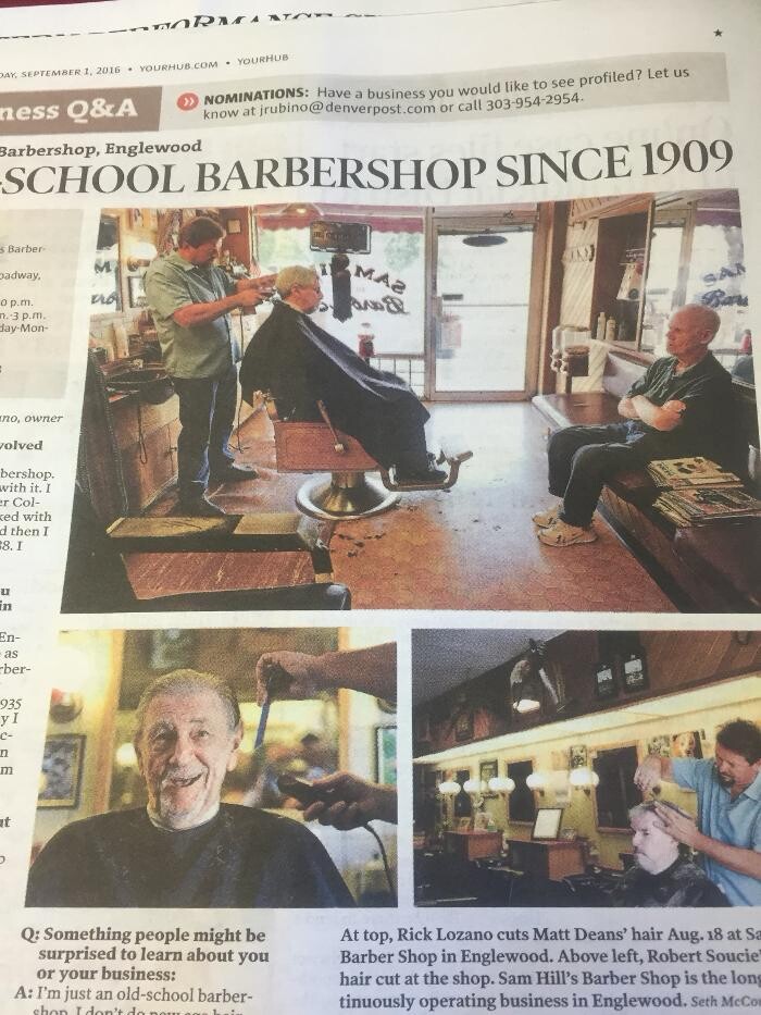 Images Sam Hill's Barbershop by Arrow