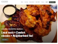 Website Screenshot The Delaware Pub & Grill