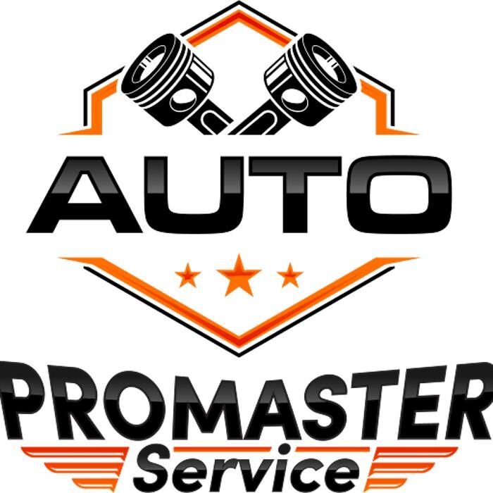 Pro Master Auto Service Logo