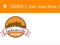 Website Screenshot Jacksonville Bedding, Mattresses & More