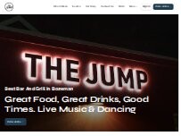 Website Screenshot The Jump Restaurant & Bar