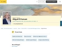 Website Screenshot Edward Jones - Financial Advisor: Abigail R Hansen