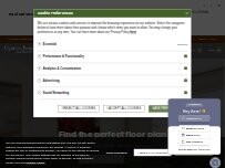 Website Screenshot Cypress Bend Apartments