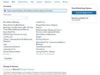 Website Screenshot Ryan Berns, MD
